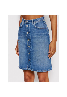 Pepe Jeans Дънкова пола Marble PL900978 Син Regular Fit - Pepit.bg