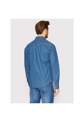 Pepe Jeans дънкова риза Carson PM307489 Син Regular Fit - Pepit.bg