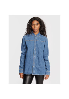 Pepe Jeans дънкова риза Danie PL304392 Син Regular Fit - Pepit.bg