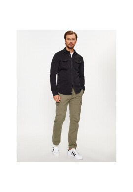 Pepe Jeans дънкова риза PM307490 Черен Slim Fit - Pepit.bg