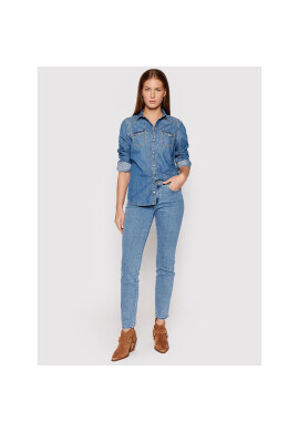 Pepe Jeans дънкова риза Rhonda PL303876 Син Regular Fit - Pepit.bg
