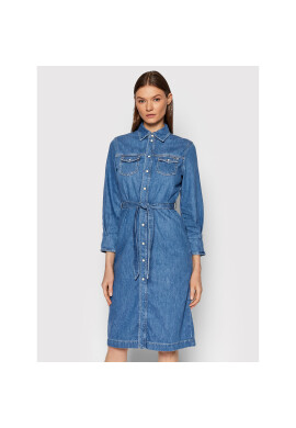 Pepe Jeans Дънкова рокля Scarlett PL952996 Син Regular Fit - Pepit.bg