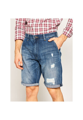 Pepe Jeans Дънкови шорти Callen PM800771 Син Relaxed Fit - Pepit.bg