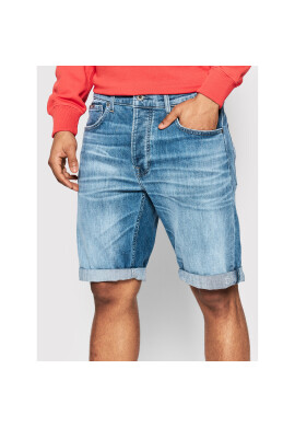 Pepe Jeans Дънкови шорти Callen PM800933 Син Relaxed Fit - Pepit.bg