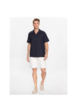 Pepe Jeans Дънкови шорти Callen Short Stripe PM801013 Бял Relaxed Fit - Pepit.bg