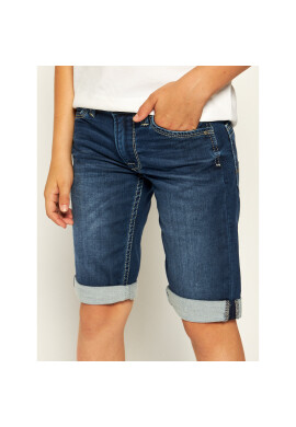 Pepe Jeans Дънкови шорти Cashed PB800333 Тъмносин Regular Fit - Pepit.bg