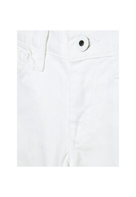 Pepe Jeans Дънкови шорти Foxtail PG800782 Бял Regular Fit - Pepit.bg