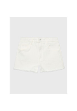 Pepe Jeans Дънкови шорти Patty Short PG800783TR0 Бял Regular Fit - Pepit.bg