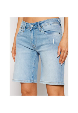 Pepe Jeans Дънкови шорти Poppy PL800493 Син Regular Fit - Pepit.bg