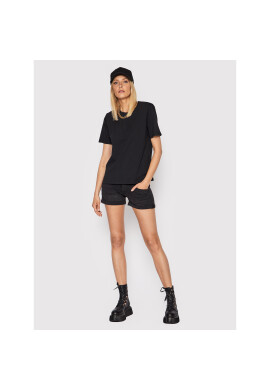 Pepe Jeans Дънкови шорти Siouxie PL801002 Черен Regular Fit - Pepit.bg
