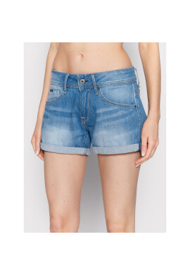 Pepe Jeans Дънкови шорти Siouxie PL801002 Син Regular Fit - Pepit.bg
