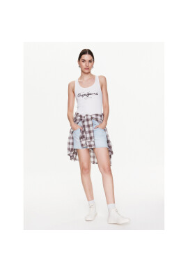 Pepe Jeans Дънкови шорти Siouxie PL801002PE0 Син Regular Fit - Pepit.bg
