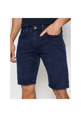 Pepe Jeans Дънкови шорти Stanley PM800792 Тъмносин Regular Fit - Pepit.bg