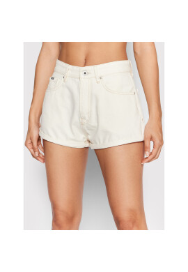 Pepe Jeans Дънкови шорти Suzie PL801003 Бежов Regular Fit - Pepit.bg