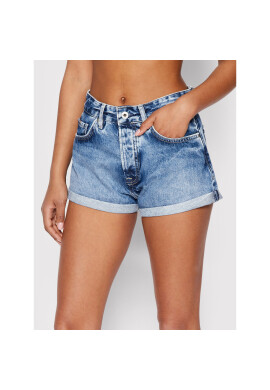 Pepe Jeans Дънкови шорти Suzie PL801003 Син Regular Fit - Pepit.bg