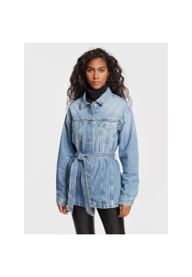 Pepe Jeans Дънково яке Moira PL402125 Син Regular Fit - Pepit.bg
