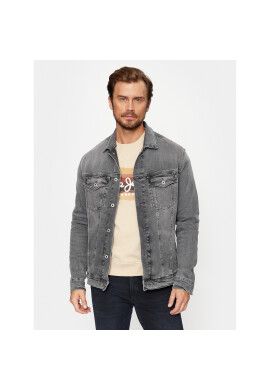 Pepe Jeans Дънково яке PM402805 Сив Regular Fit - Pepit.bg