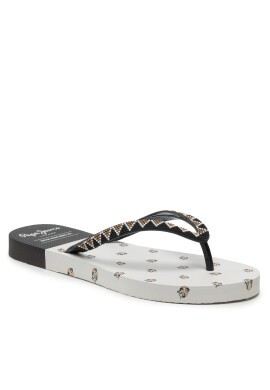 Pepe Jeans Джапанки Rake Preppy PLS70114 Черен - Pepit.bg