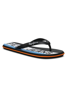 Pepe Jeans Джапанки Whale Timy PMS70104 Черен - Pepit.bg