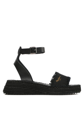 Pepe Jeans Еспадрили Kate Fabric PLS90592 Черен - Pepit.bg