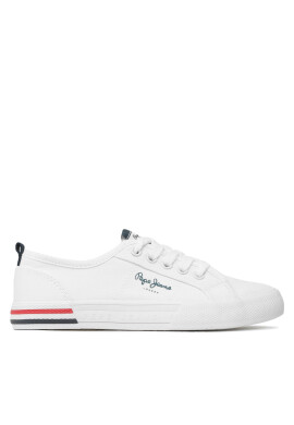 Pepe Jeans Гуменки Brady Basic Boy PBS30549 Бял - Pepit.bg