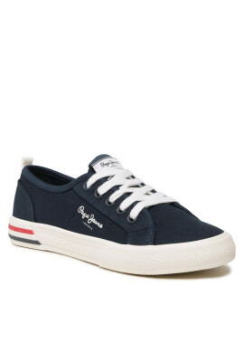 Pepe Jeans Гуменки Brady Basic Boy PBS30549 Тъмносин - Pepit.bg