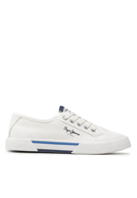 Pepe Jeans Гуменки Brady Boy Basic PBS30527 Бял - Pepit.bg