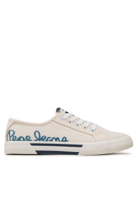 Pepe Jeans Гуменки Brady Denim W PLS31438 Бял - Pepit.bg
