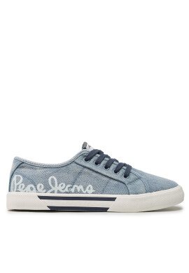 Pepe Jeans Гуменки Brady Denim W PLS31438 Син - Pepit.bg