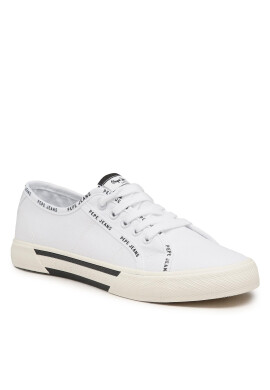 Pepe Jeans Гуменки Brady Rib W Бял - Pepit.bg