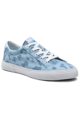Pepe Jeans Гуменки Kenton Ani PLS31168 Син - Pepit.bg