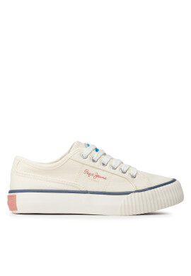 Pepe Jeans Гуменки Ottis Platform Girl Бял - Pepit.bg