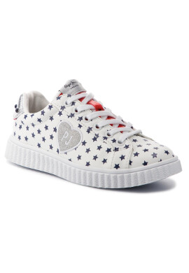 Pepe Jeans Гуменки PGS30387 Бял - Pepit.bg