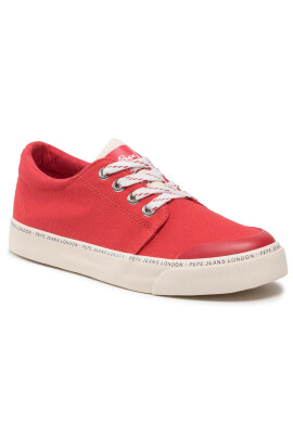 Pepe Jeans Гуменки Traveller Basic PBS30382 Червен - Pepit.bg