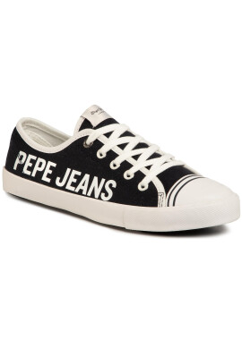 Pepe Jeans Кецове Gery Branding PLS30954 Черен - Pepit.bg