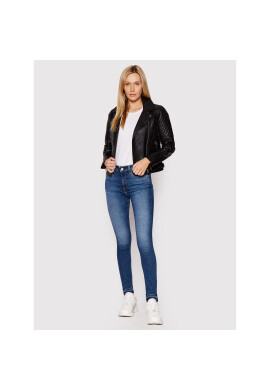 Pepe Jeans Кожено яке Astrid PL402067 Черен Regular Fit - Pepit.bg
