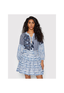 Pepe Jeans Лятна рокля Jess PL953041 Син Regular Fit - Pepit.bg