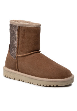 Pepe Jeans Обувки Diss Sequins PLS50445 Кафяв - Pepit.bg