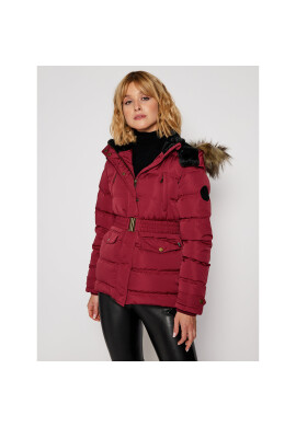 Pepe Jeans Пухено яке Almah PL401848 Червен Regular Fit - Pepit.bg