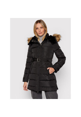 Pepe Jeans Пухено яке Berta PL401956 Черен Regular Fit - Pepit.bg