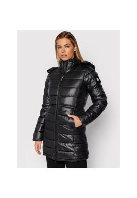 Pepe Jeans Пухено яке Eileen PL401981 Черен Regular Fit - Pepit.bg