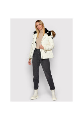 Pepe Jeans Пухено яке Frida PL401962 Бежов Regular Fit - Pepit.bg