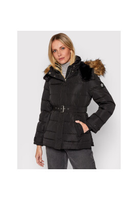 Pepe Jeans Пухено яке Frida PL401962 Черен Regular Fit - Pepit.bg