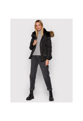 Pepe Jeans Пухено яке Frida PL401962 Черен Regular Fit - Pepit.bg