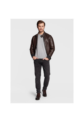 Pepe Jeans Пуловер Andre PM702240 Сив Regular Fit - Pepit.bg