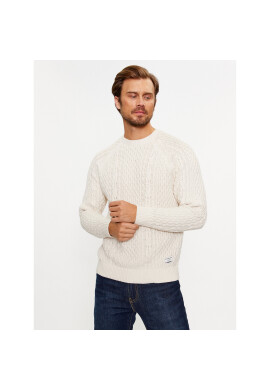 Pepe Jeans Пуловер Sly PM702378 Екрю Regular Fit - Pepit.bg