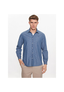 Pepe Jeans Риза Crawston PM308016 Син Slim Fit - Pepit.bg