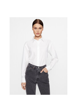 Pepe Jeans Риза Liza PL304704 Бял Regular Fit - Pepit.bg