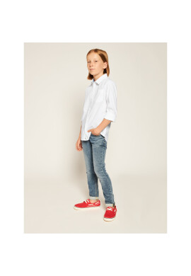Pepe Jeans Риза PB301477 Бял Regular Fit - Pepit.bg