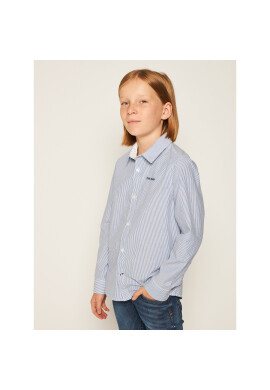 Pepe Jeans Риза PB301730 Син Regular Fit - Pepit.bg